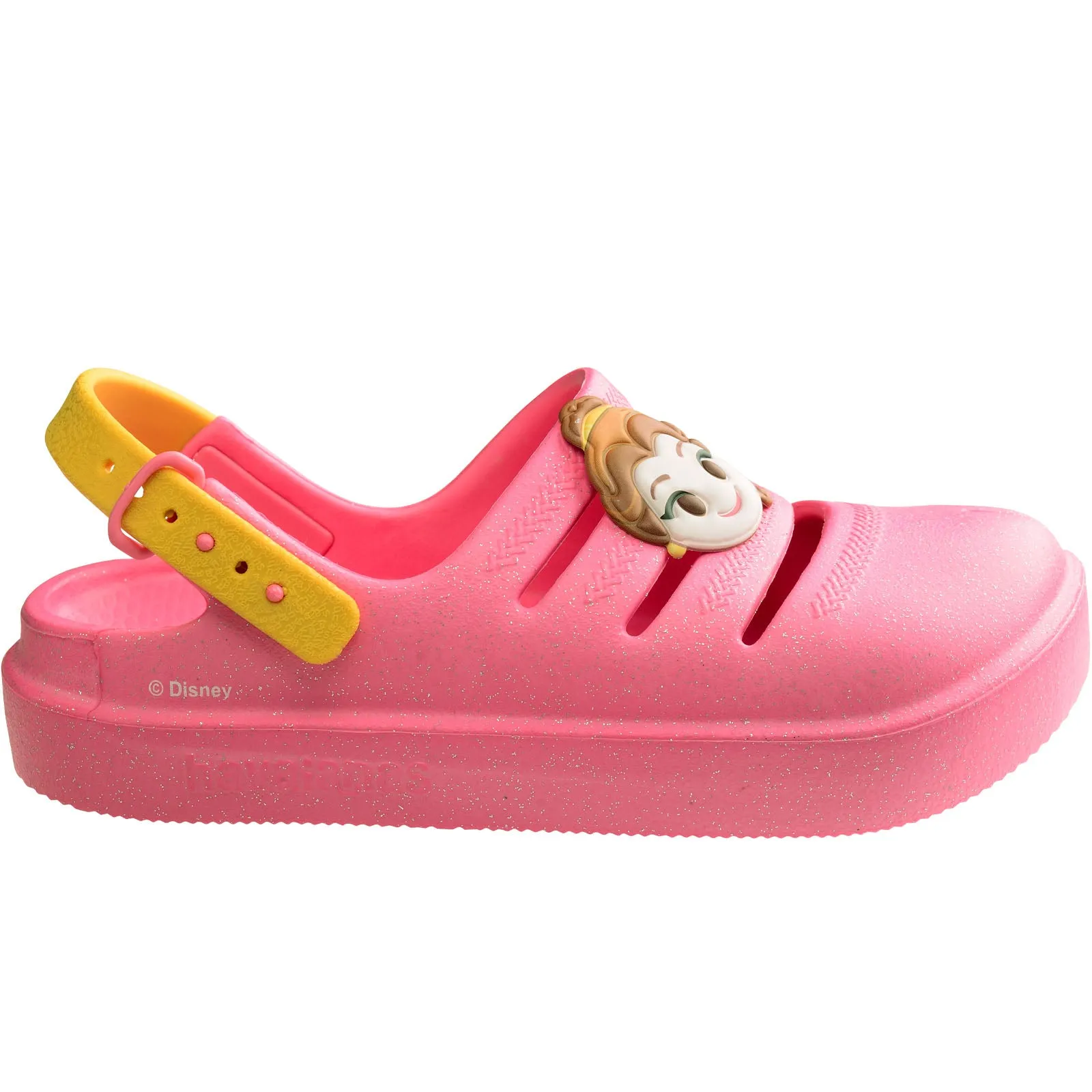 Havaianas Kids Childrens Princess Rubber Clogs Shoes