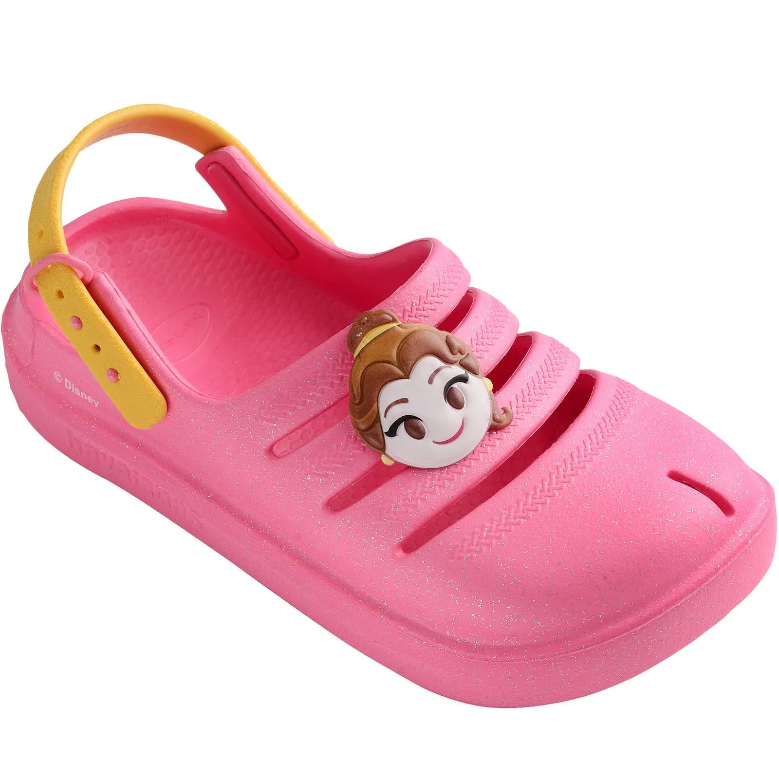 Havaianas Kids Childrens Princess Rubber Clogs Shoes