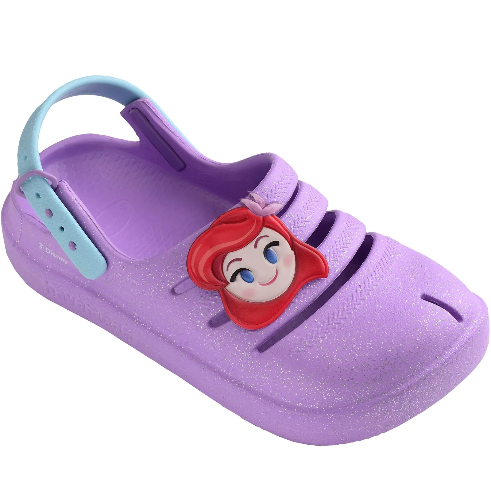 Havaianas Kids Childrens Princess Rubber Clogs Shoes