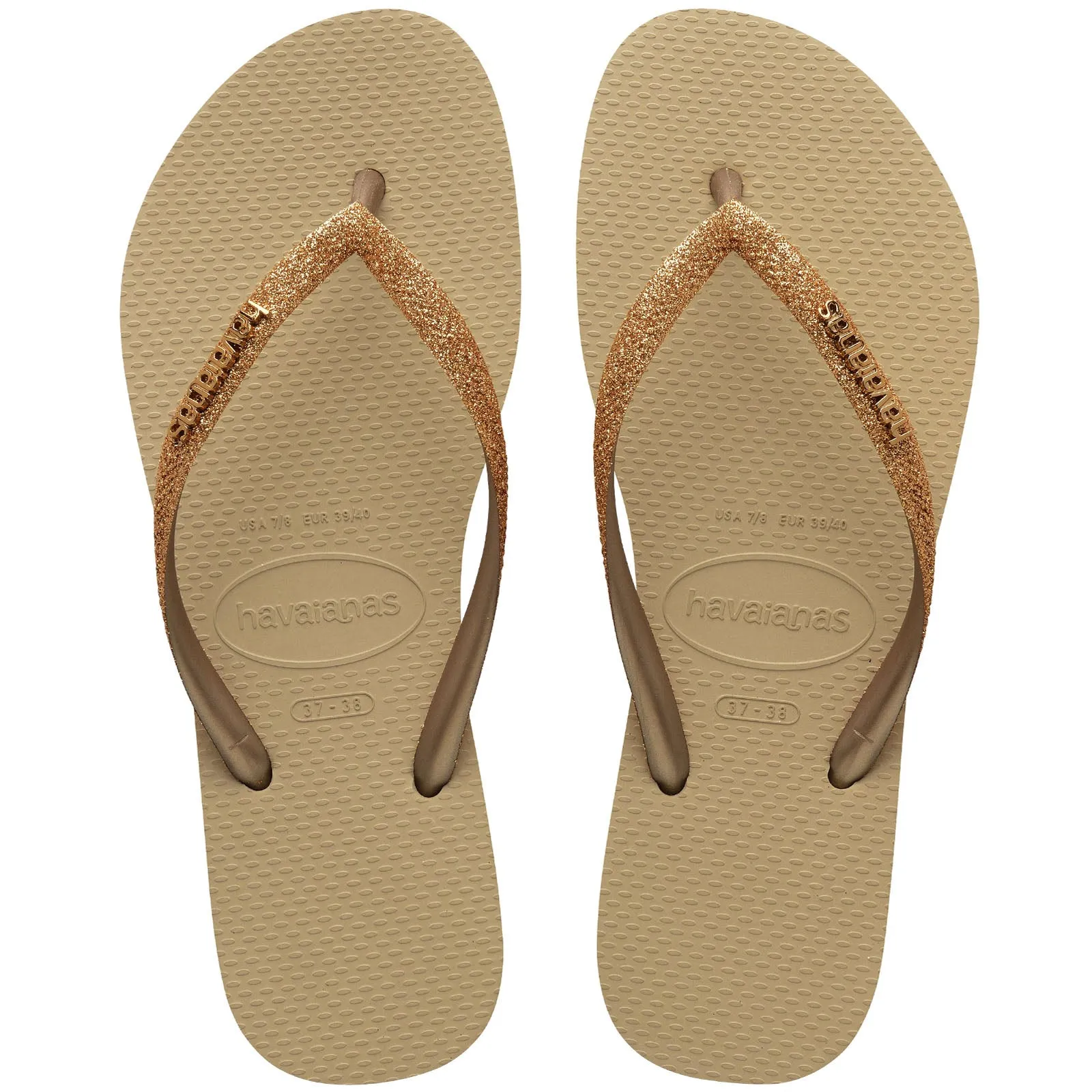 Havaianas Kids Slim Glitter II Flip Flops