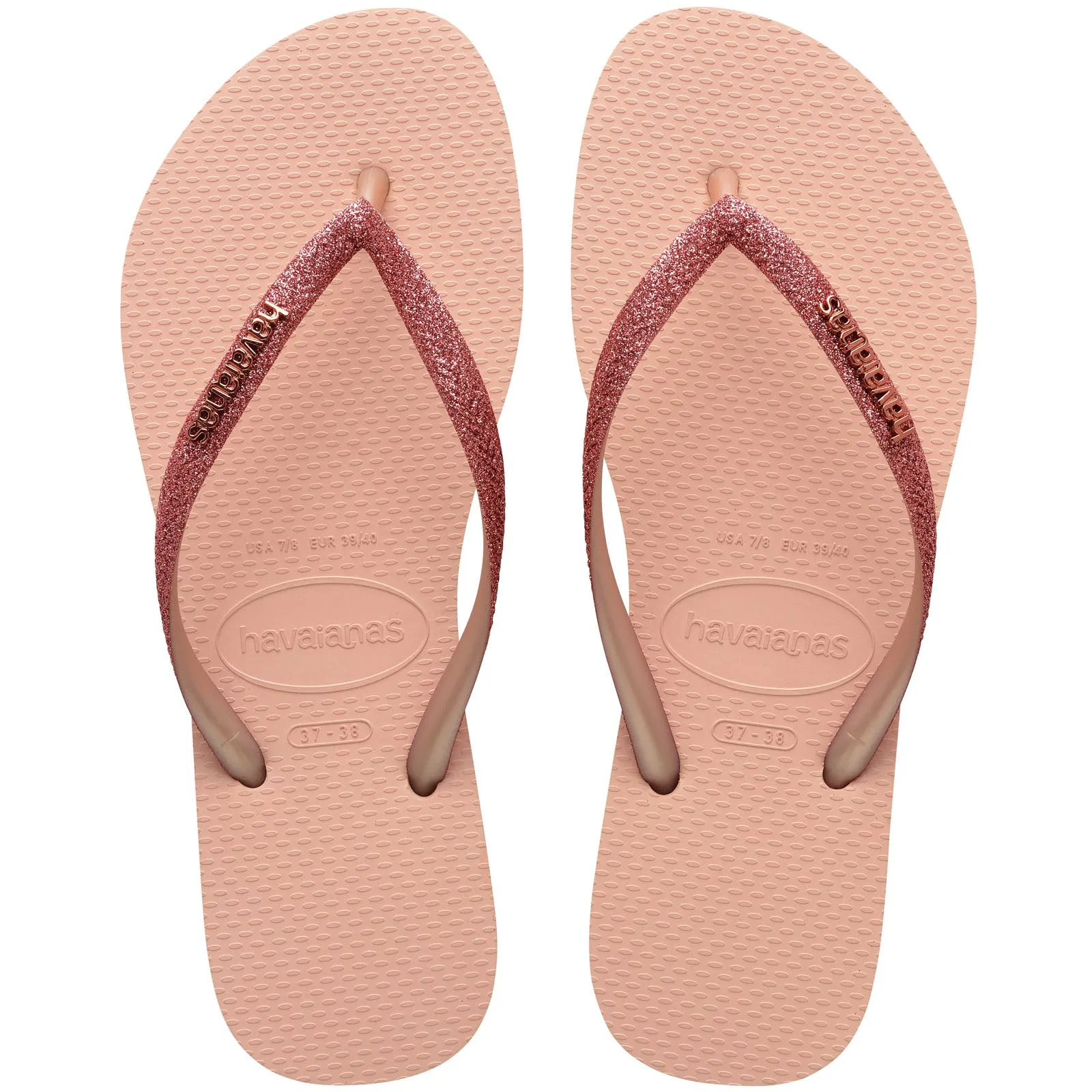 Havaianas Kids Slim Glitter II Flip Flops