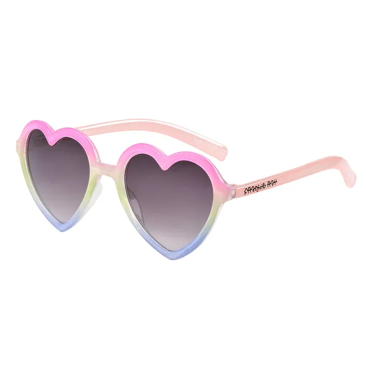 Rainbow Heart Sunglasses