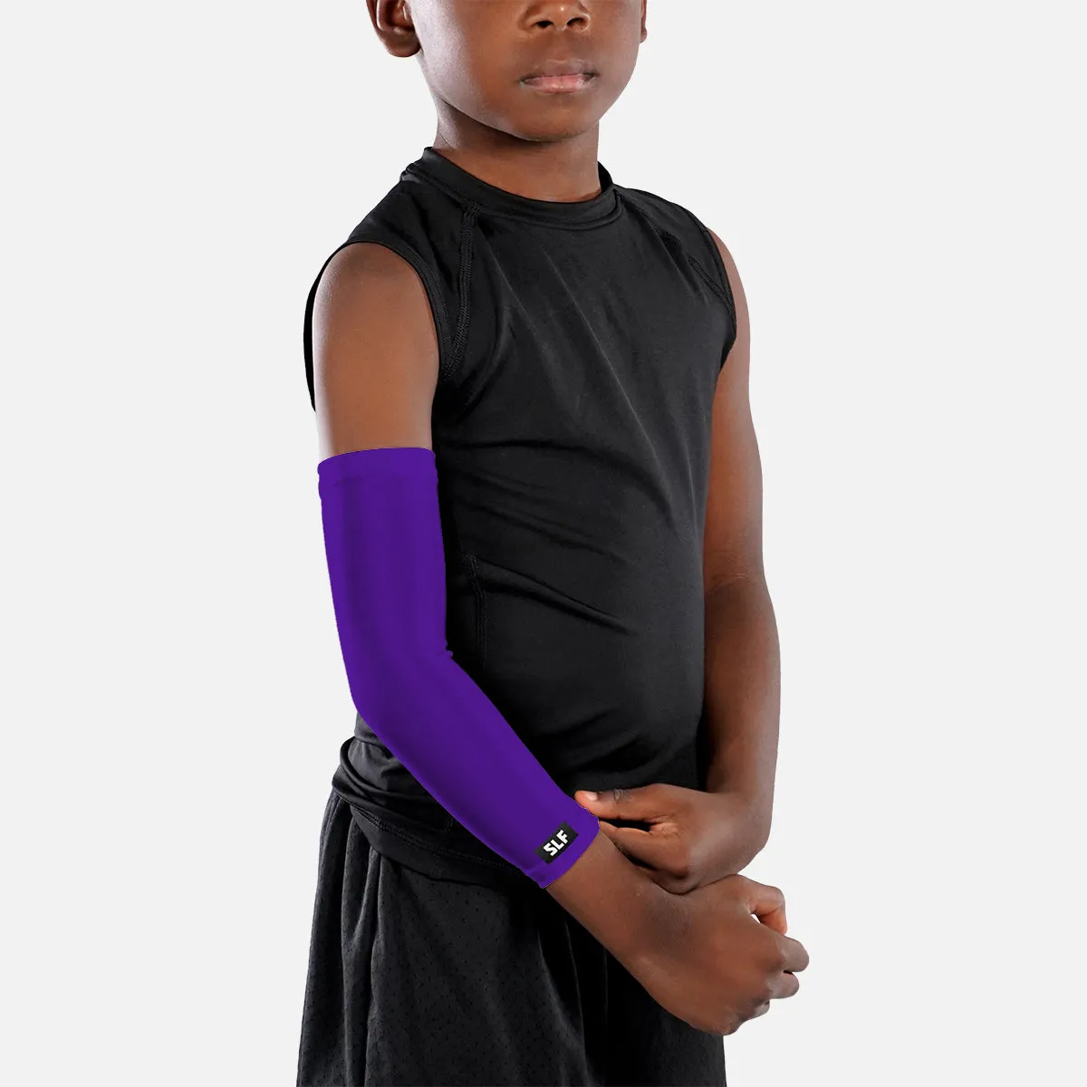 Hue Purple Kids Arm Sleeve