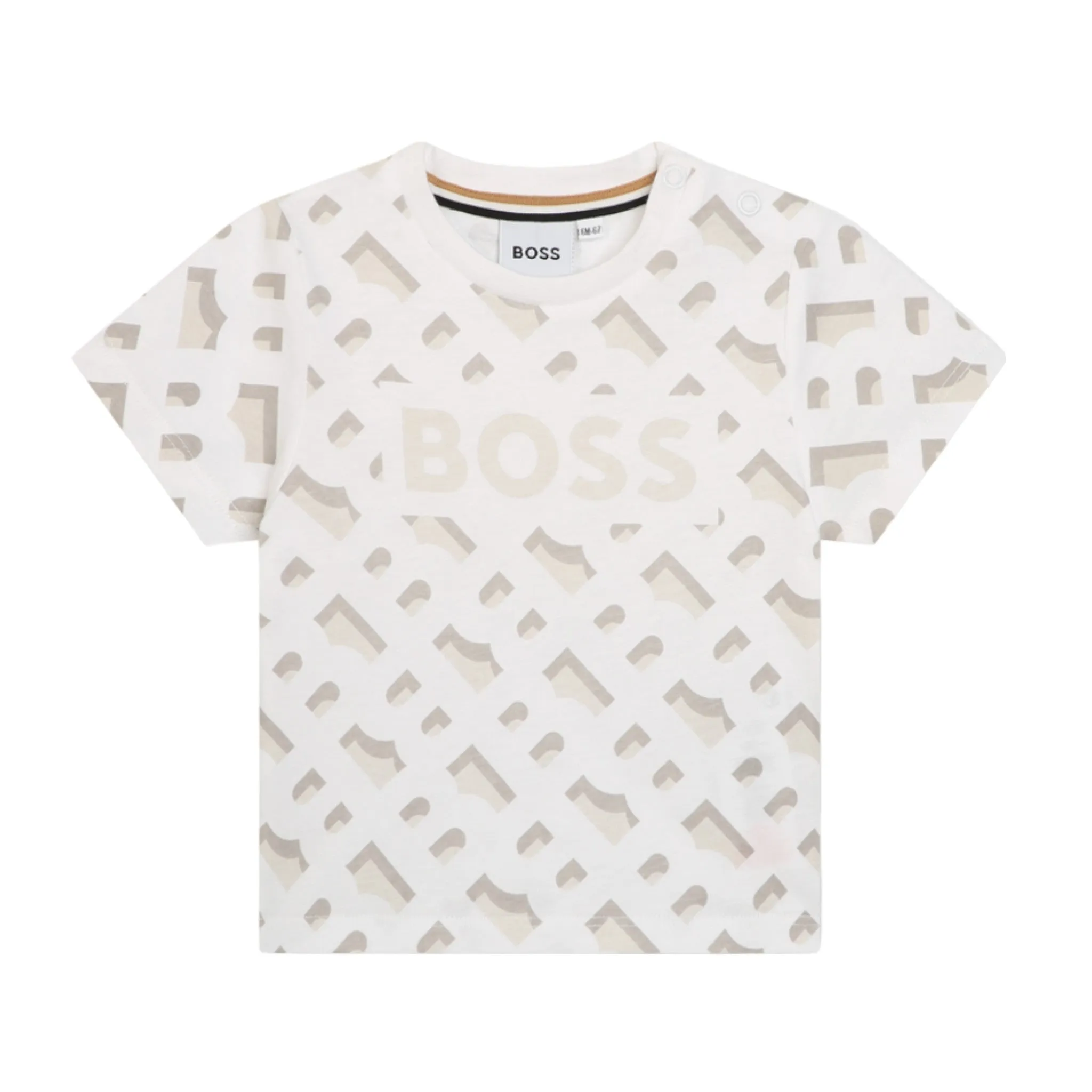 Hugo Boss Kids Toddler's All-Over Monogram Print T-Shirt