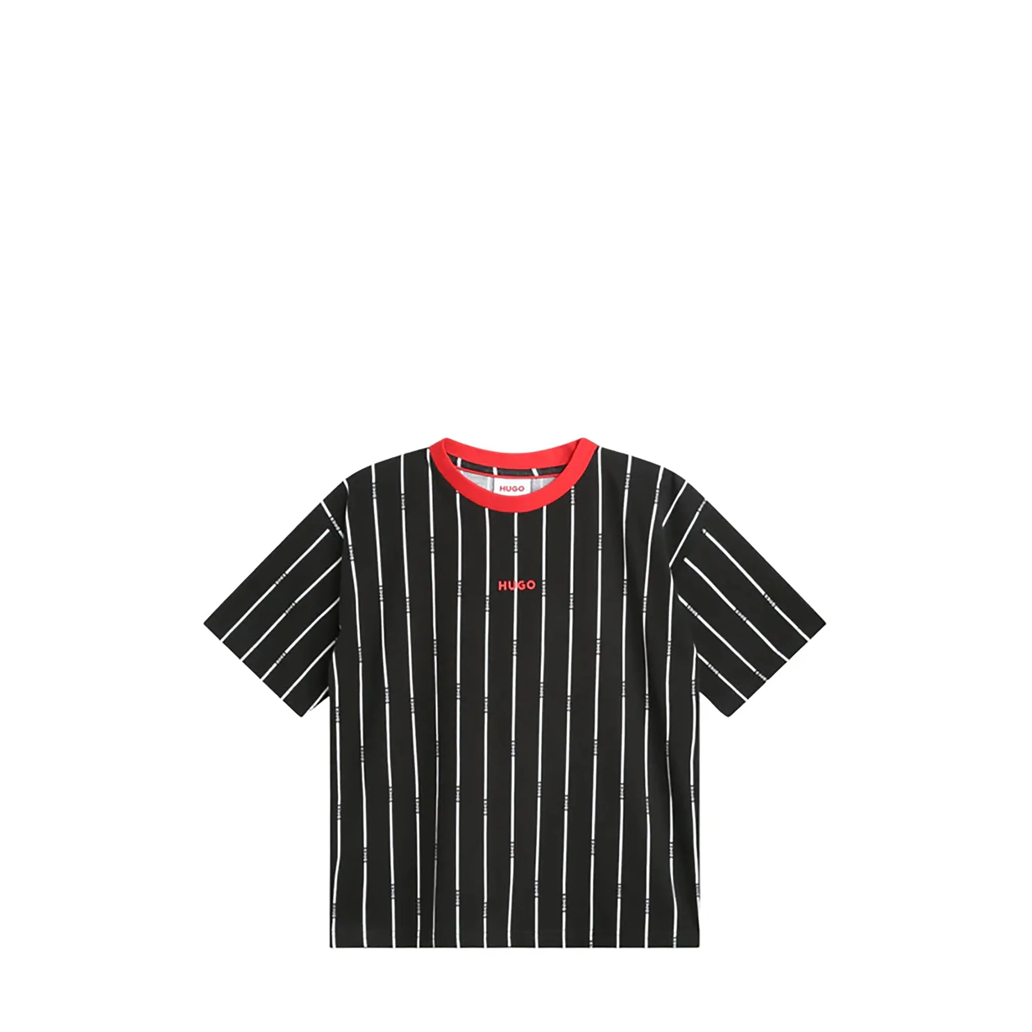 Hugo by Hugo Boss Kids Pinstripe Logo T-Shirt