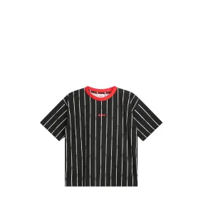 Hugo by Hugo Boss Kids Pinstripe Logo T-Shirt