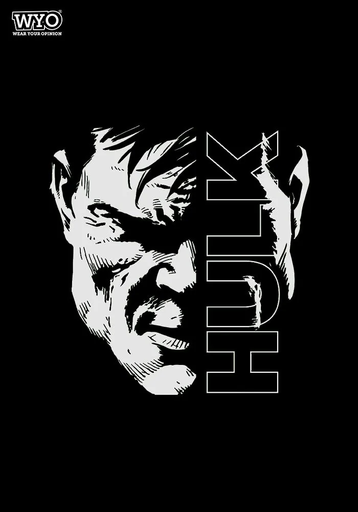 Hulk Face Glow Sr Kids T-Shirt