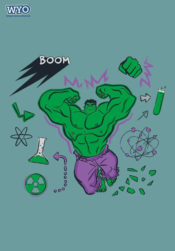 Hulk Goes Boom Kids T-Shirt