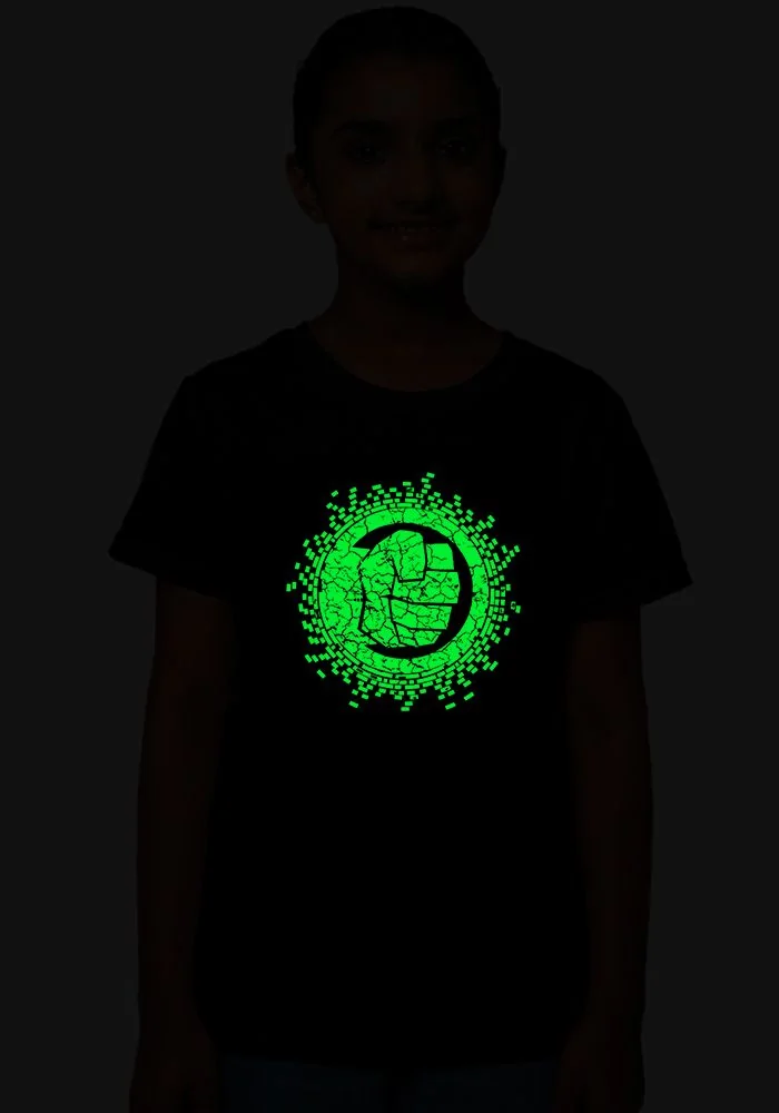 Hulk Wrist Glow Sr Kids T-Shirt