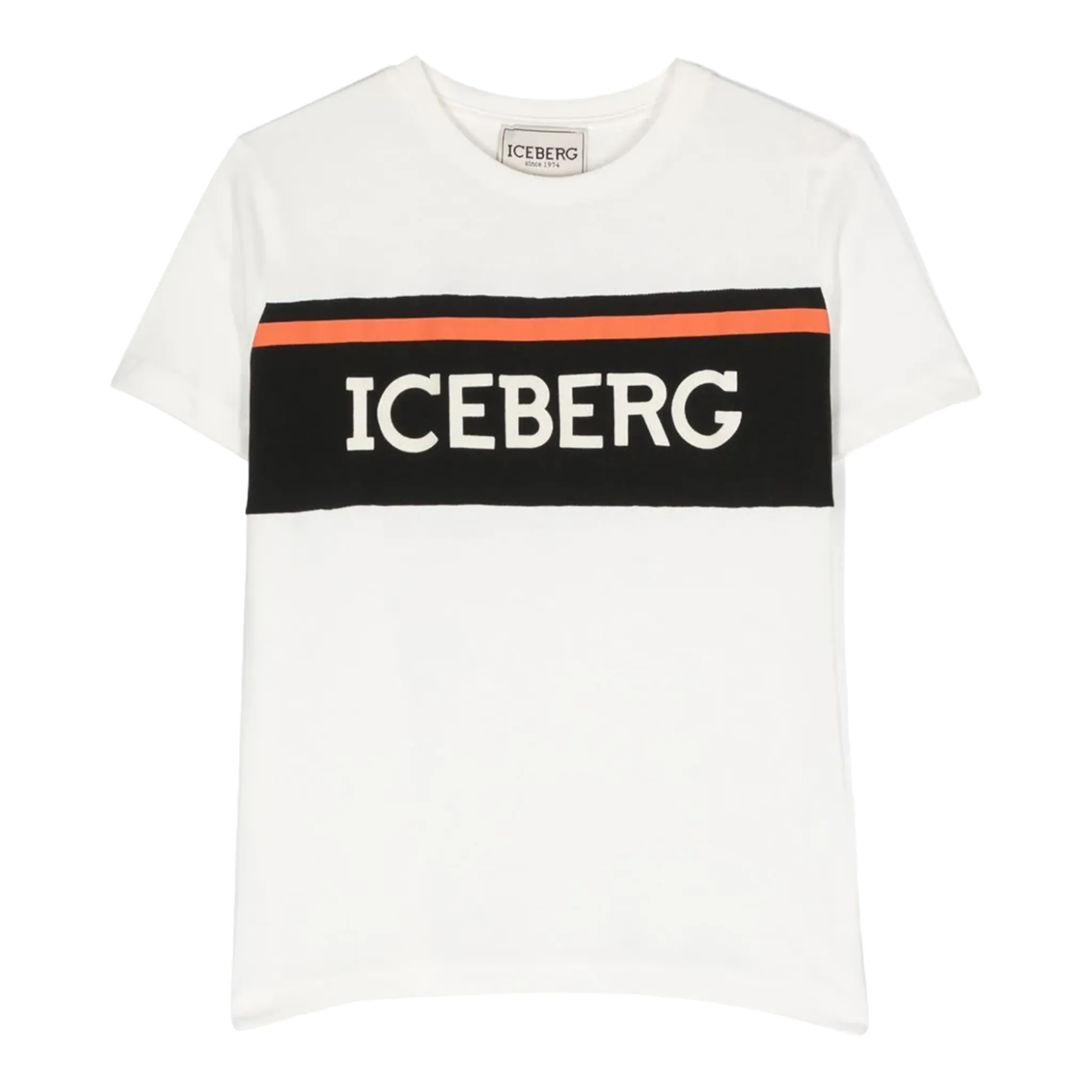 Iceberg Kids Logo Print Short Sleeves T-Shirt