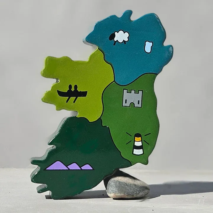 Alphabet Jigsaw Magnet Ireland