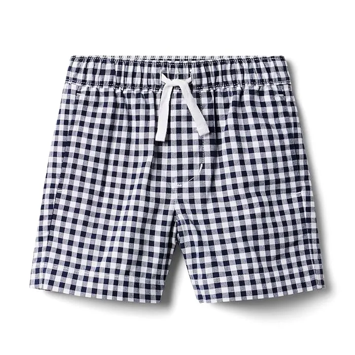 Janie and Jack Gingham Pull On Short (Toddler/Little Kids/Big Kids)