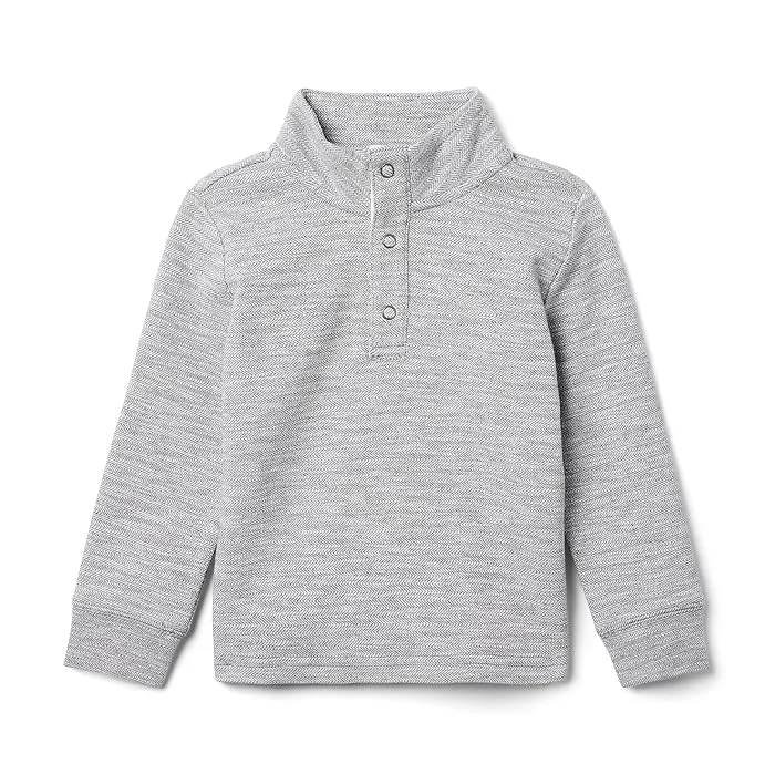 Janie and Jack Herringbone Pullover (Toddler/Little Kids/Big Kids)