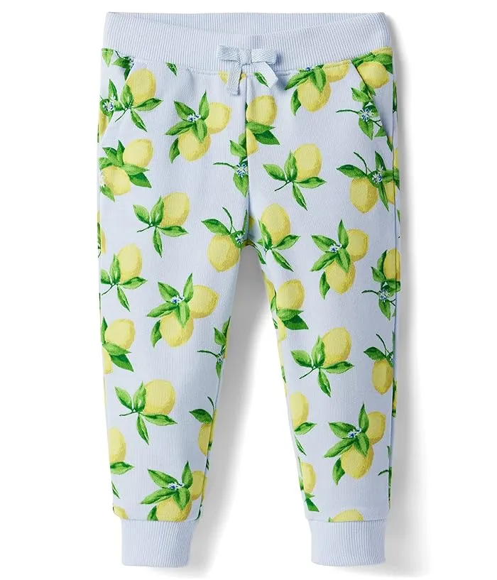 Janie and Jack Lemon Print Joggers (Toddler/Little Kids/Big Kids)