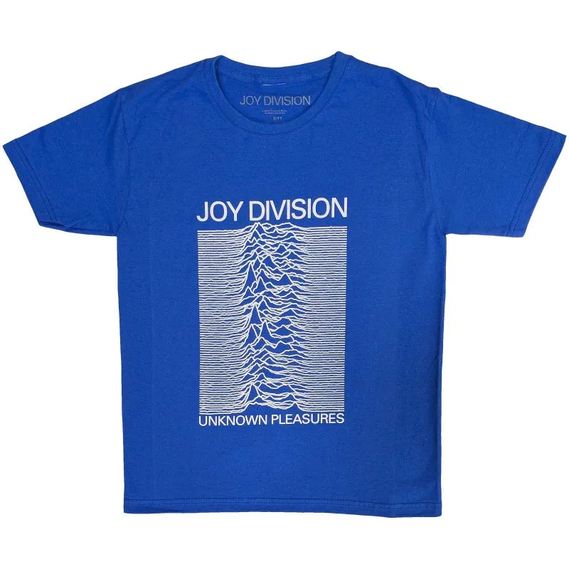 Blue Band T-Shirt with Unknown Pleasures Design