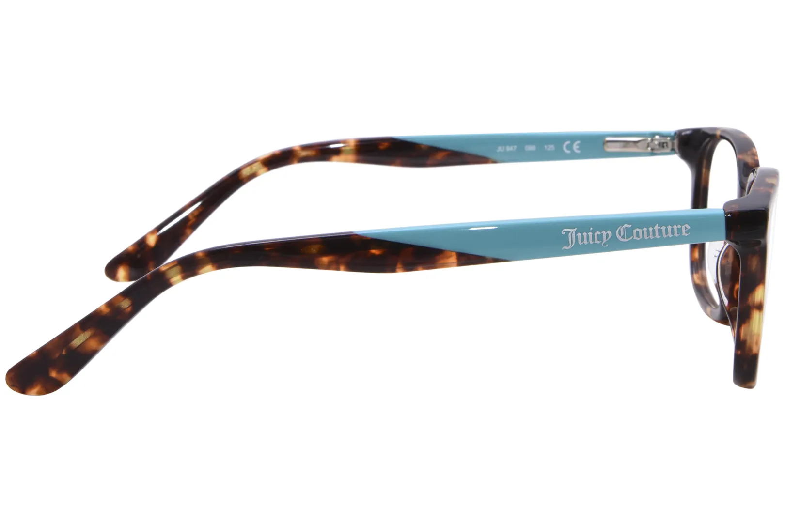 Juicy Couture JU-947 Eyeglasses Youth Kids Girl's Full Rim Square Shape