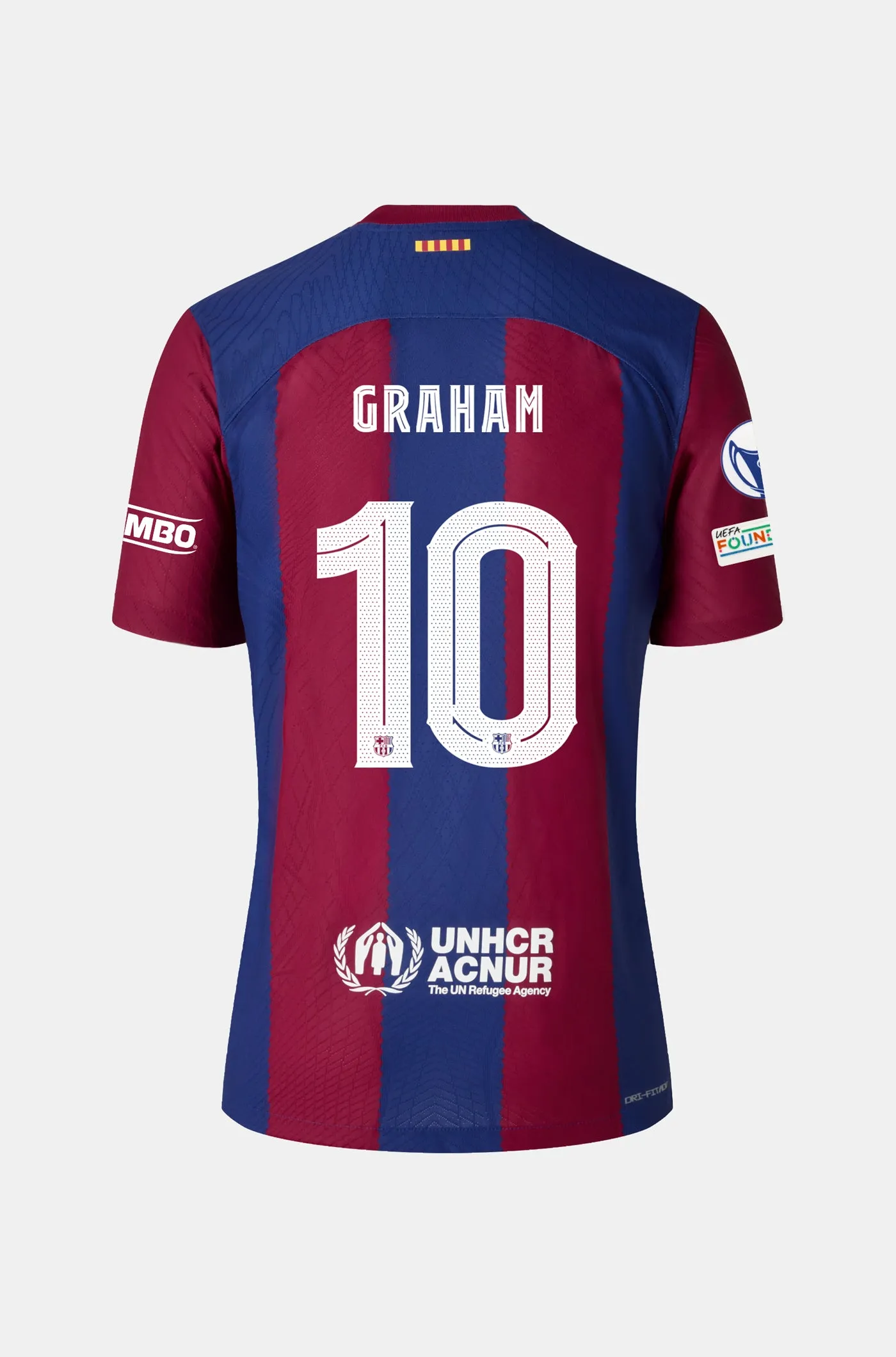 Junior UWCL FC Barcelona Home Shirt 23/24 - GRAHAM