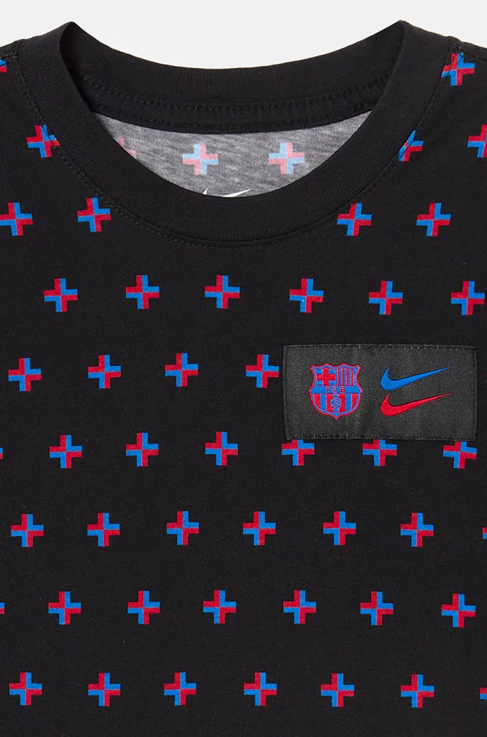 Junior Nike T-shirt with Barcelona Crest