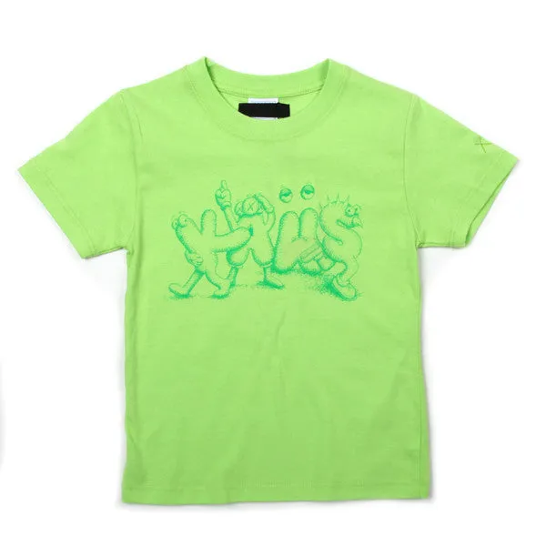 Kaws New Text 2 Tee Shirt (KIDS)