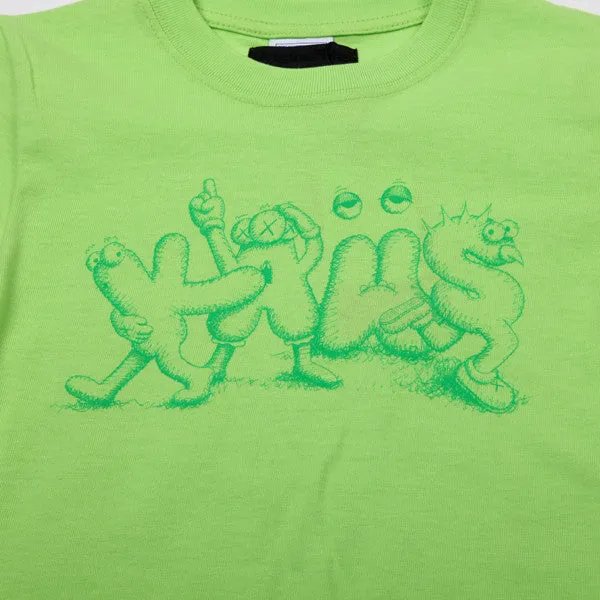 Kaws New Text 2 Tee Shirt (KIDS)