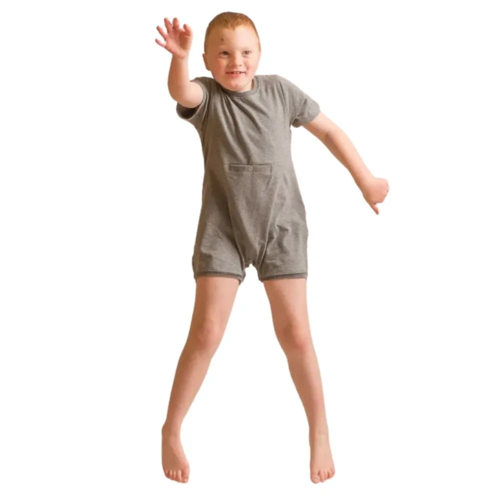 Kaycey Popper Vest -Short Sleeve With Tube Access (Kids)