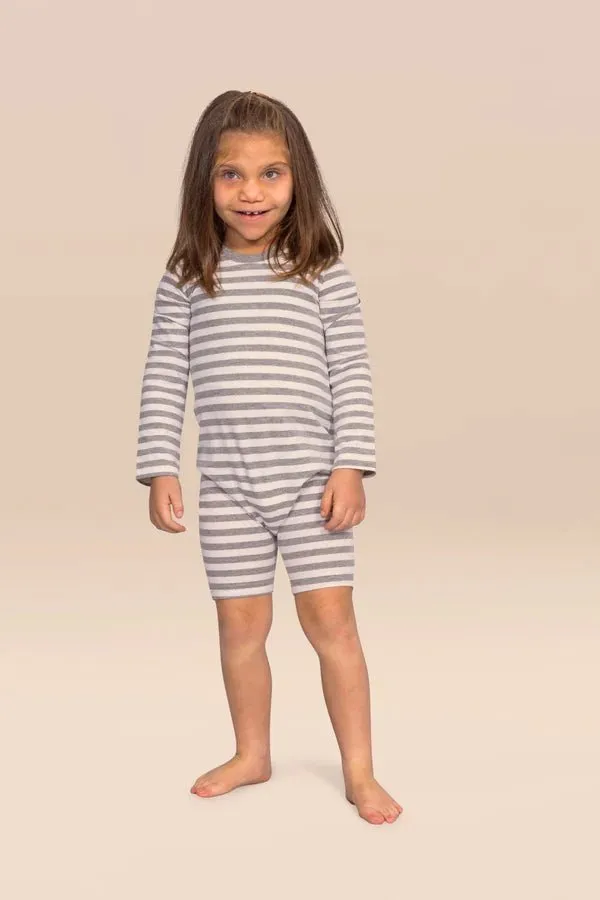 Kaycey Secret Zip Back Jumpsuits - Long Sleeve / Knee Length (Kids)