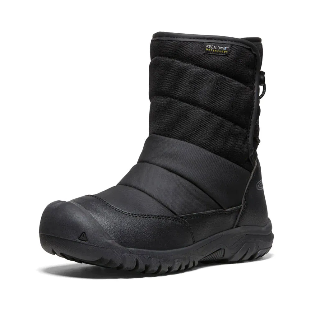 KEEN PUFFRIDER BLACK - KIDS