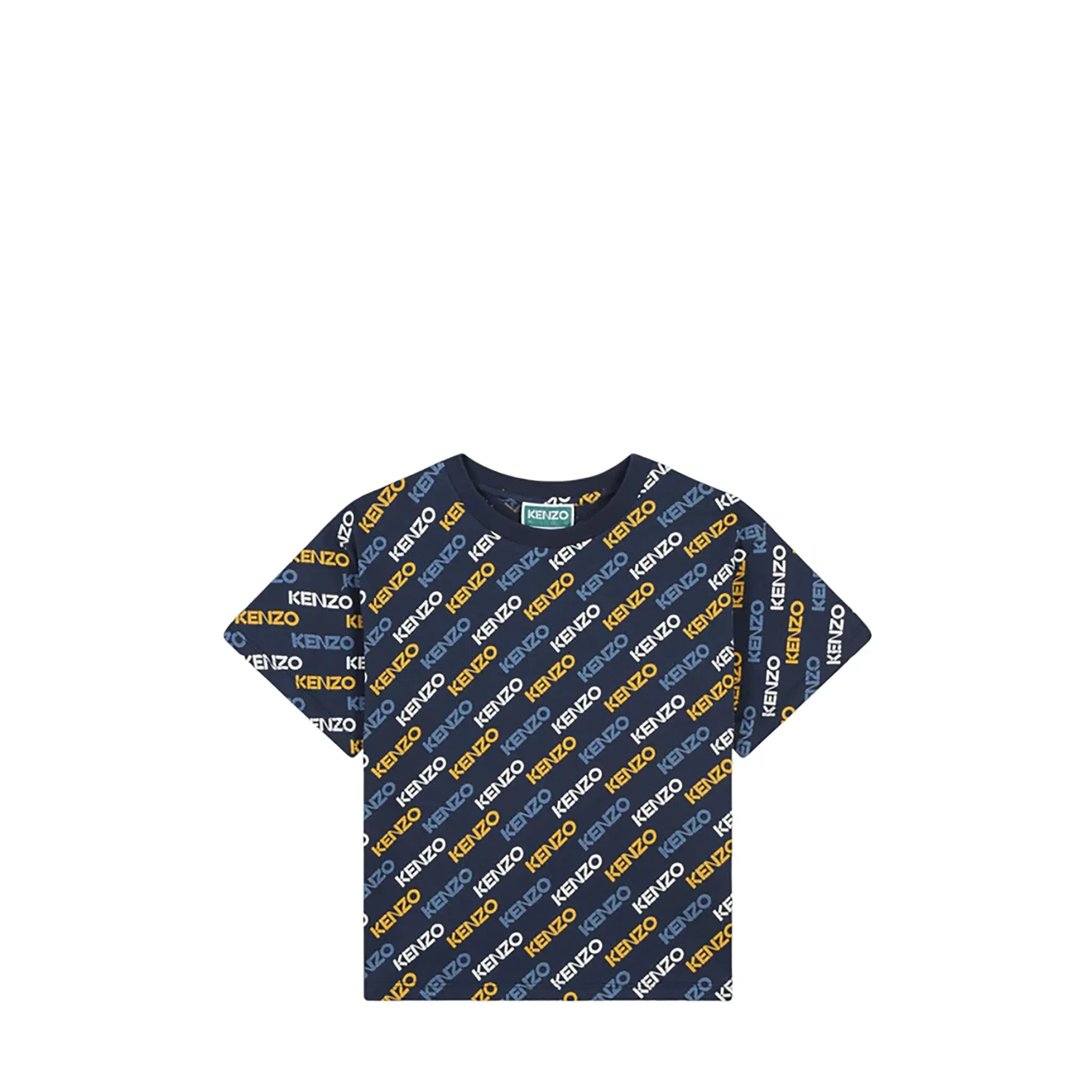 Kenzo Kids All-Over Logo T-Shirt