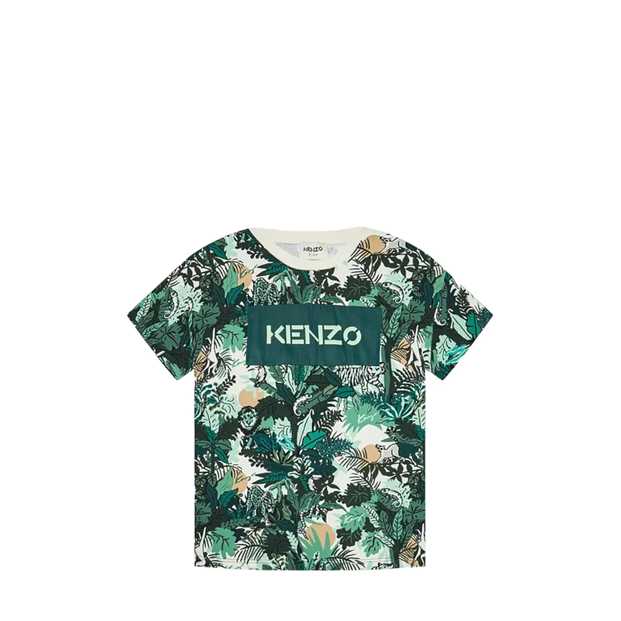 Kenzo Kids Jungle Theme T-Shirt