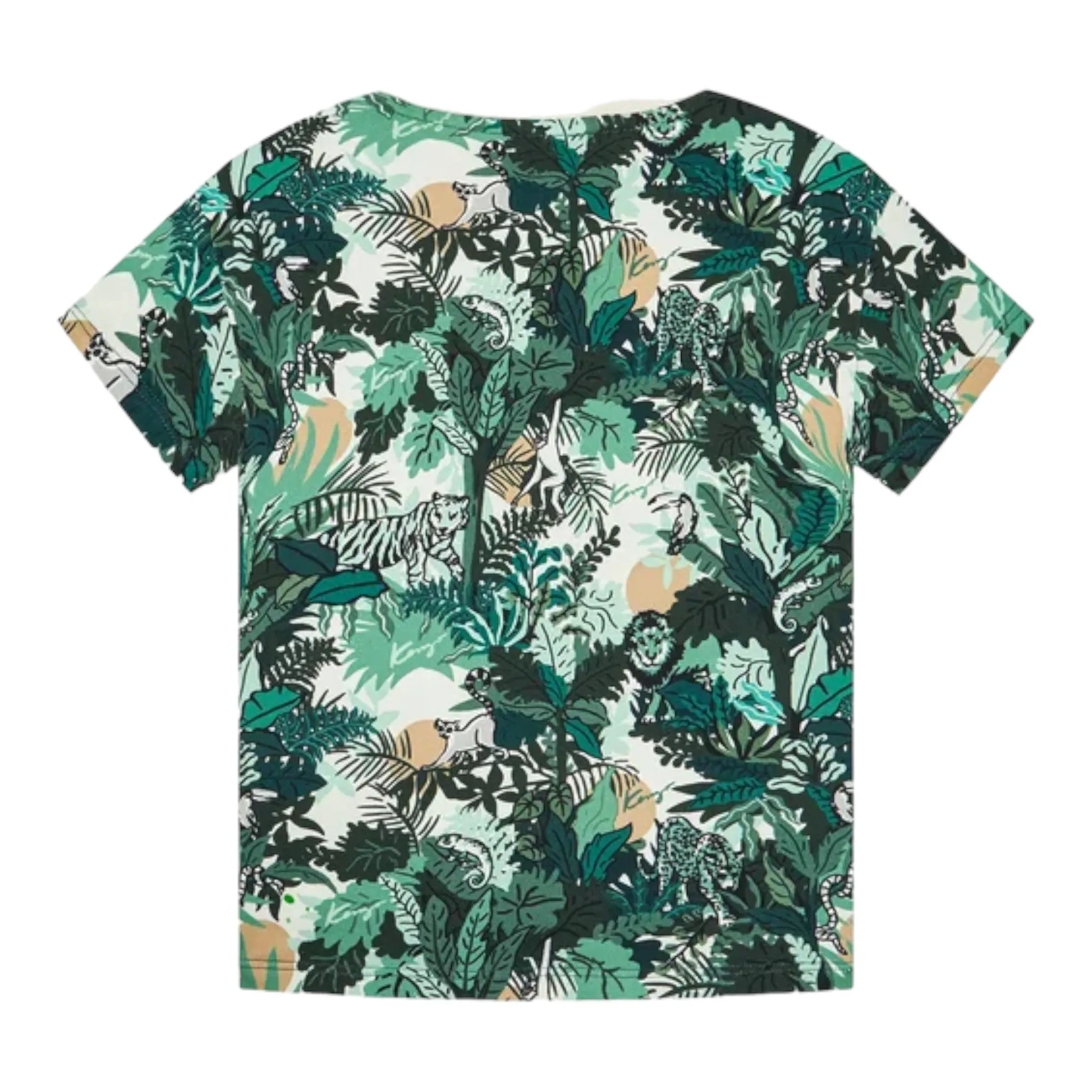 Kenzo Kids Jungle Theme T-Shirt