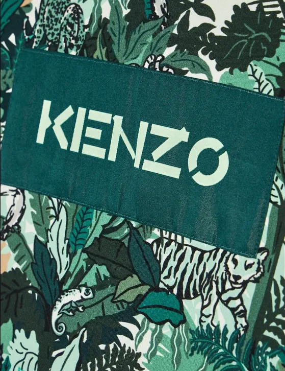 Kenzo Kids Jungle Theme T-Shirt