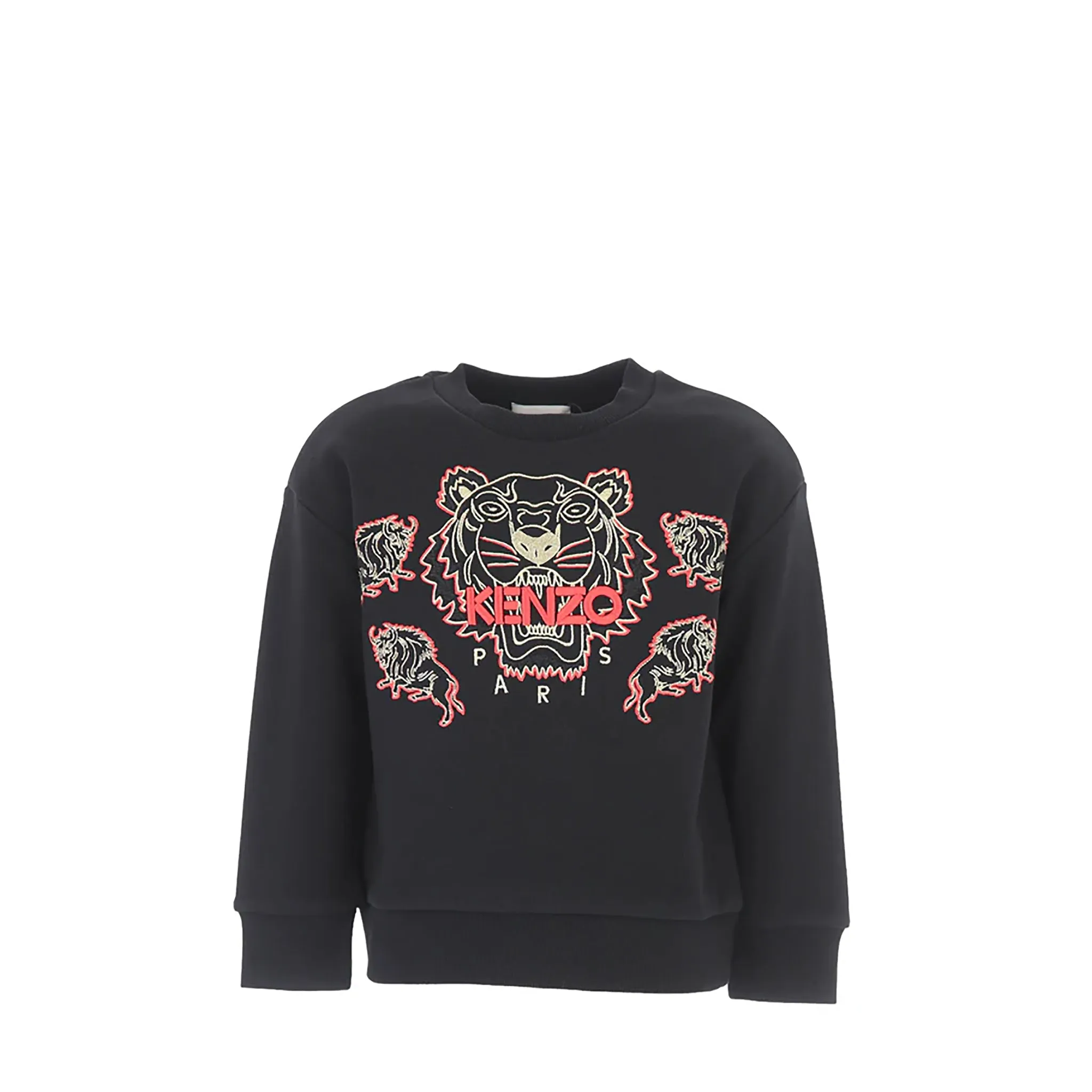 Kenzo Kids Multi-Tiger Logo Sweatshirt