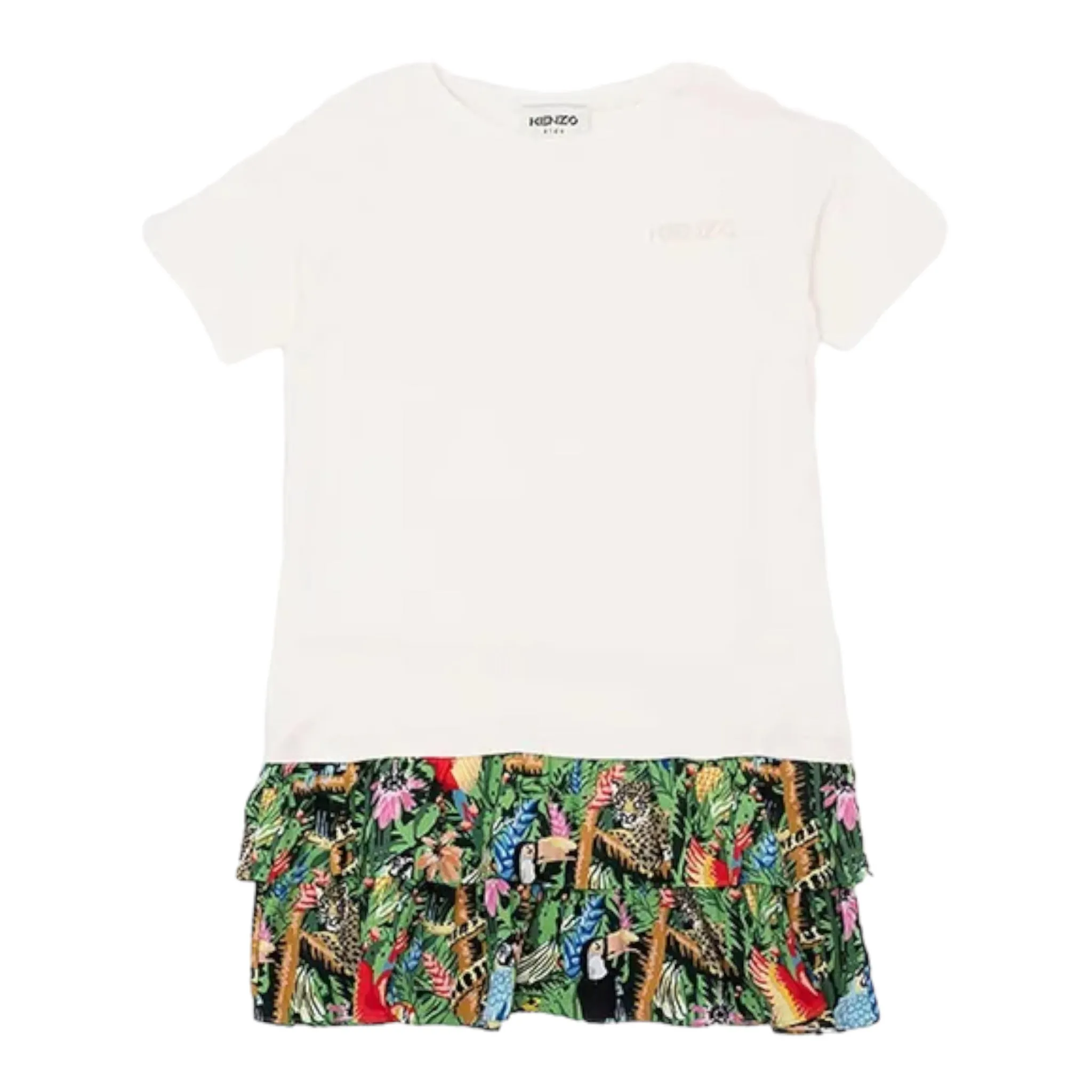 Kenzo Kids Tiger Floral Print Dress Set