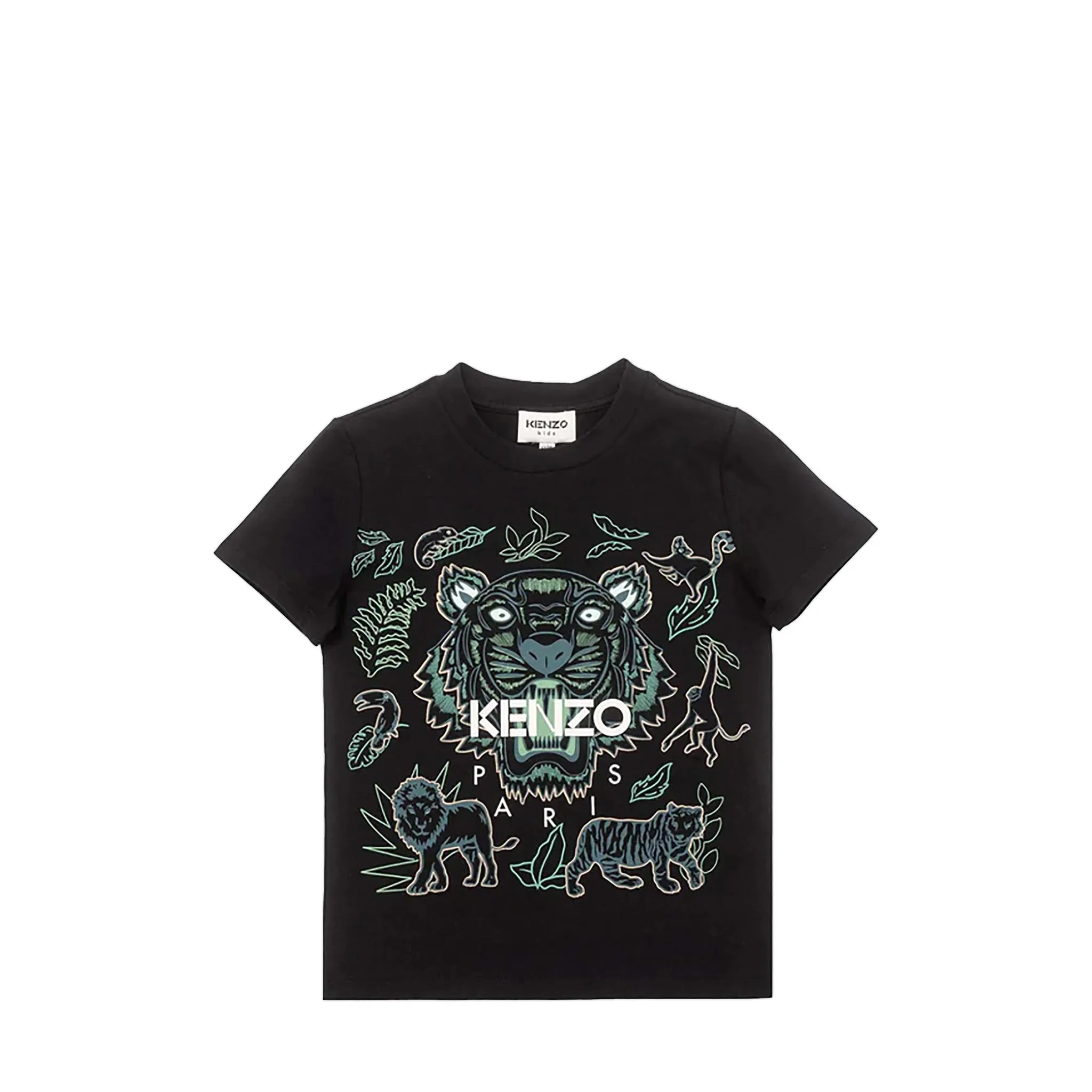 Kenzo Kids Tiger Jungle Print T-Shirt