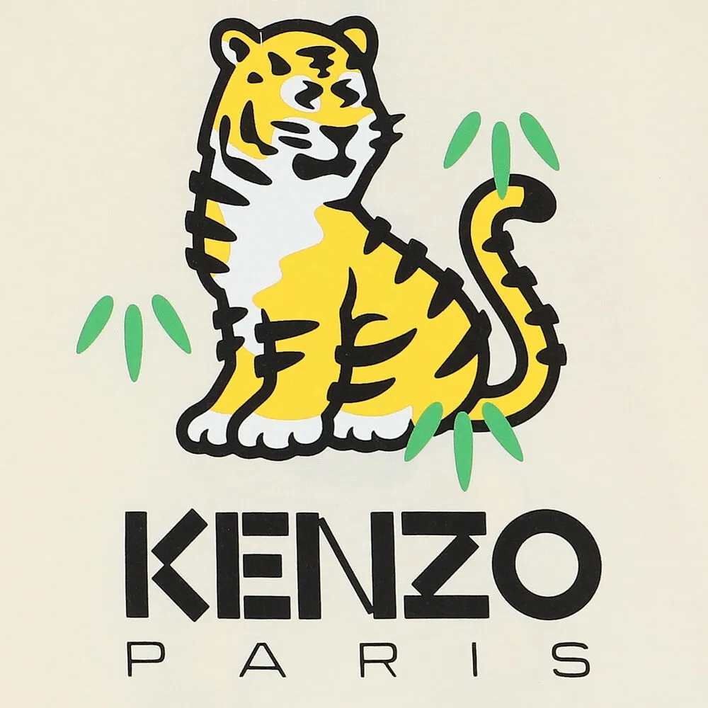 Kenzo Kids Tiger Logo T-Shirt