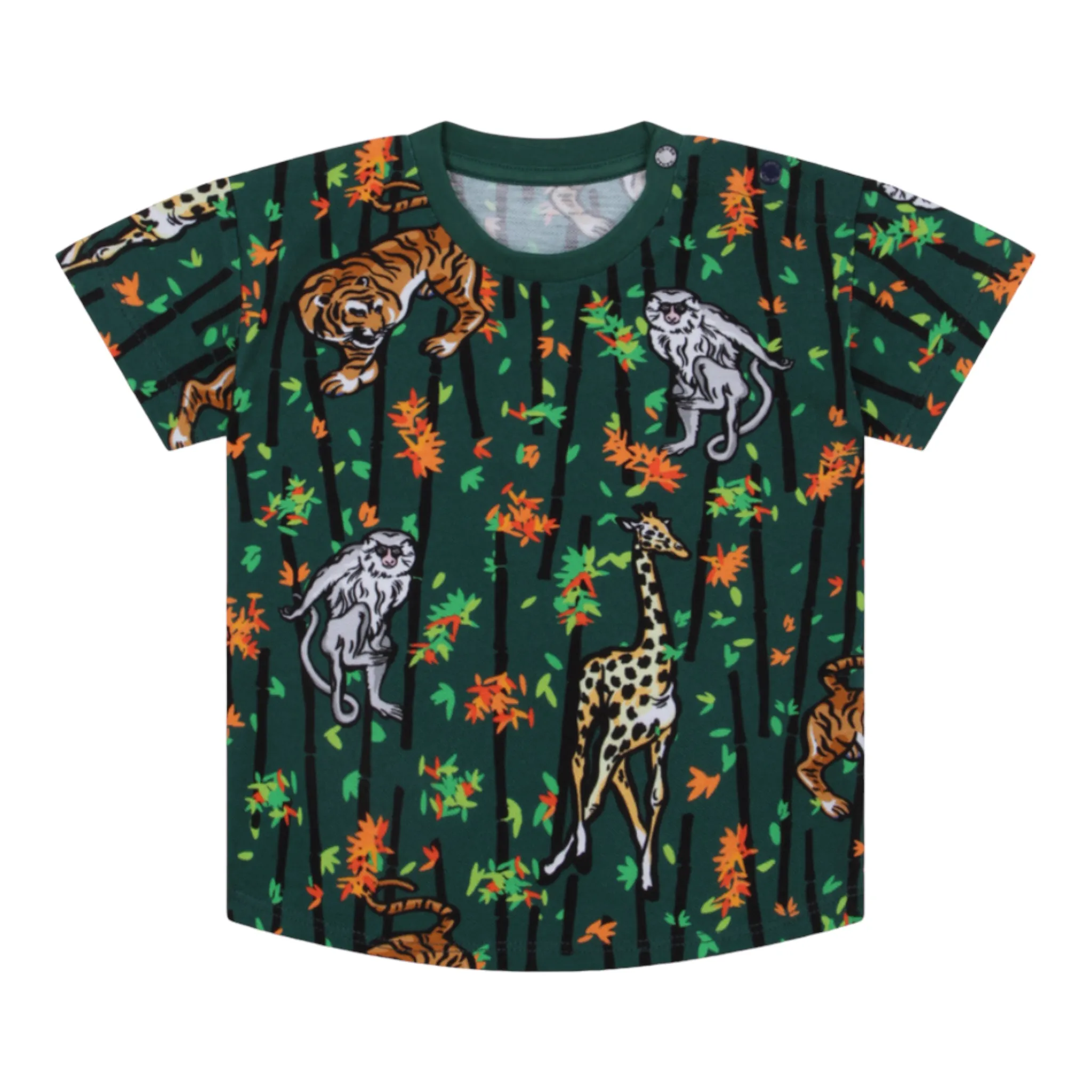 Kenzo Kids Toddler's Jungle Animals All Over Print T-Shirt