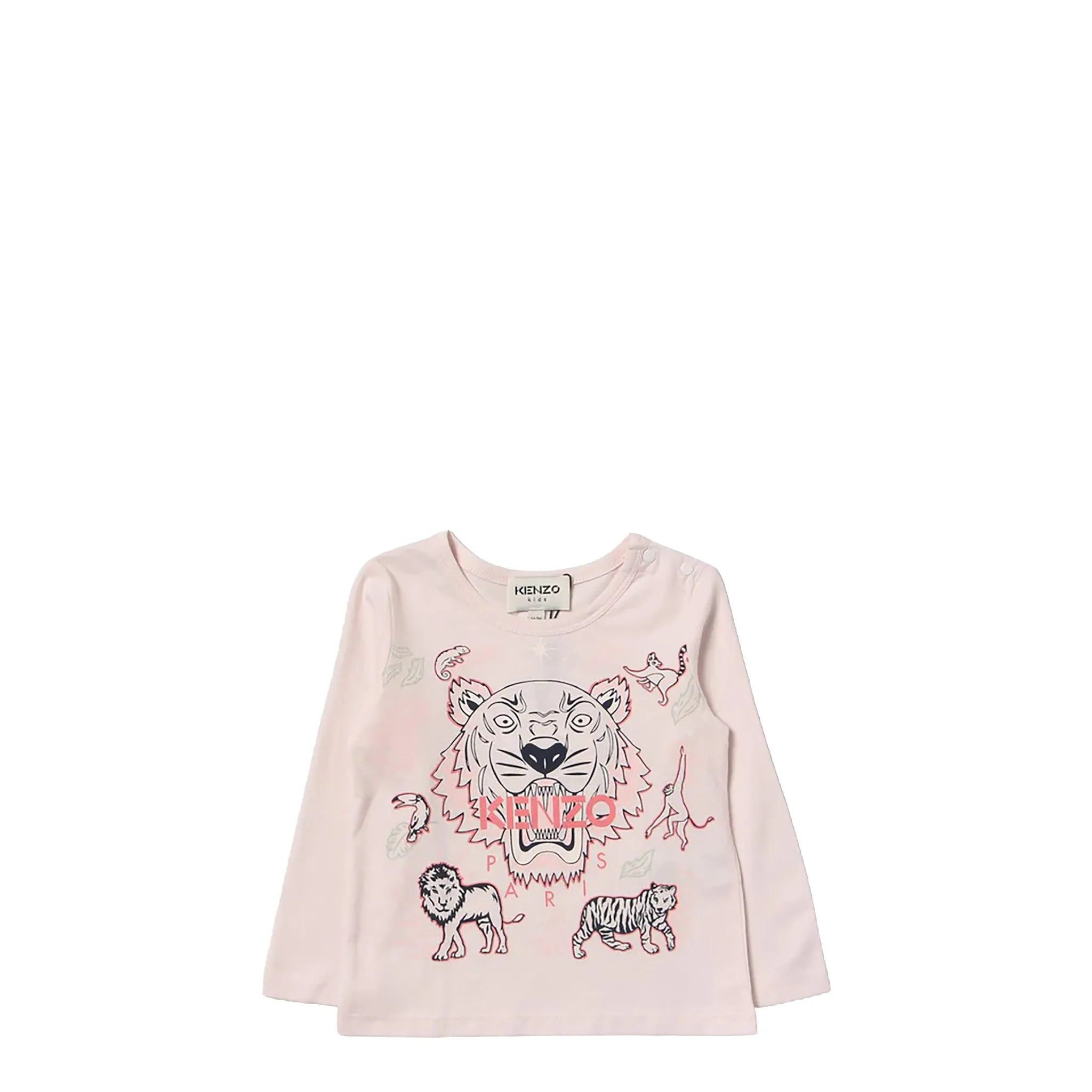 Kenzo Kids Toddler's Tiger Logo Long Sleeve T-Shirt