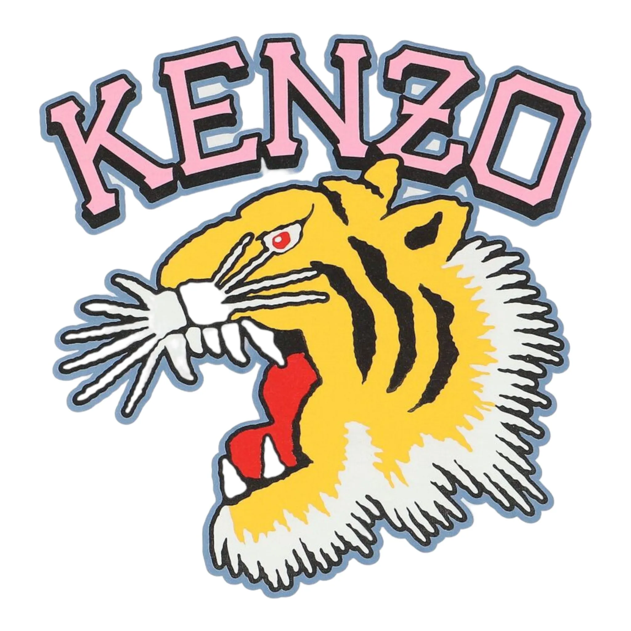 Kenzo Kids Varsity Tiger Short Sleeve T-Shirt