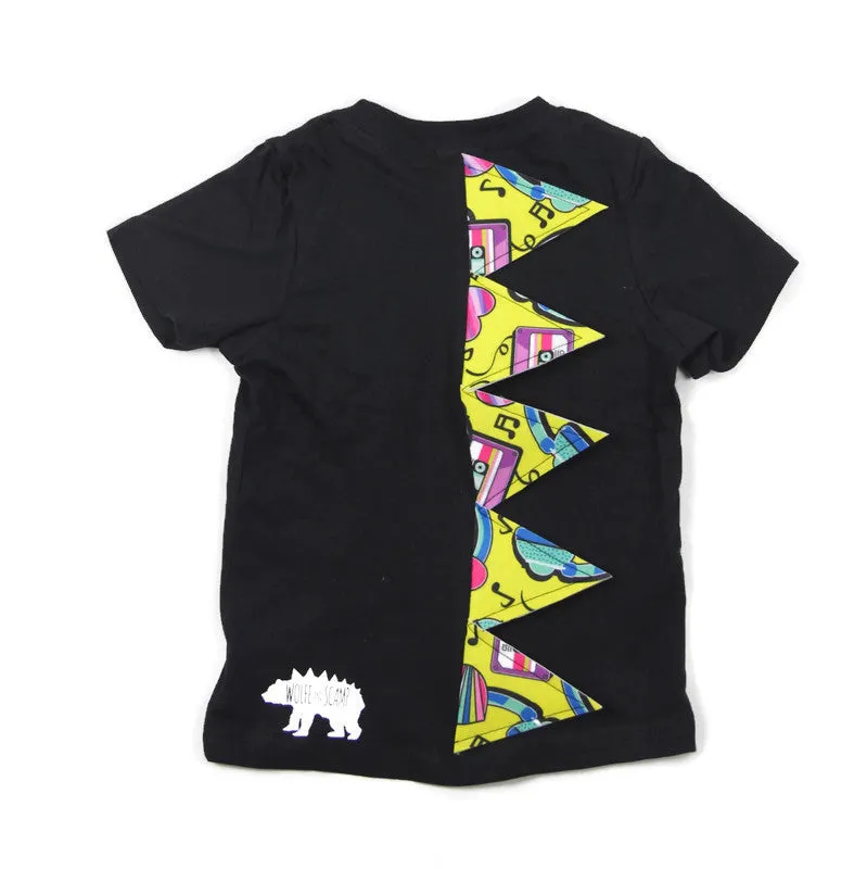 Dinosaur Spike Tee Rex Shirt for Kids and Adults - 90's MIX TAPE