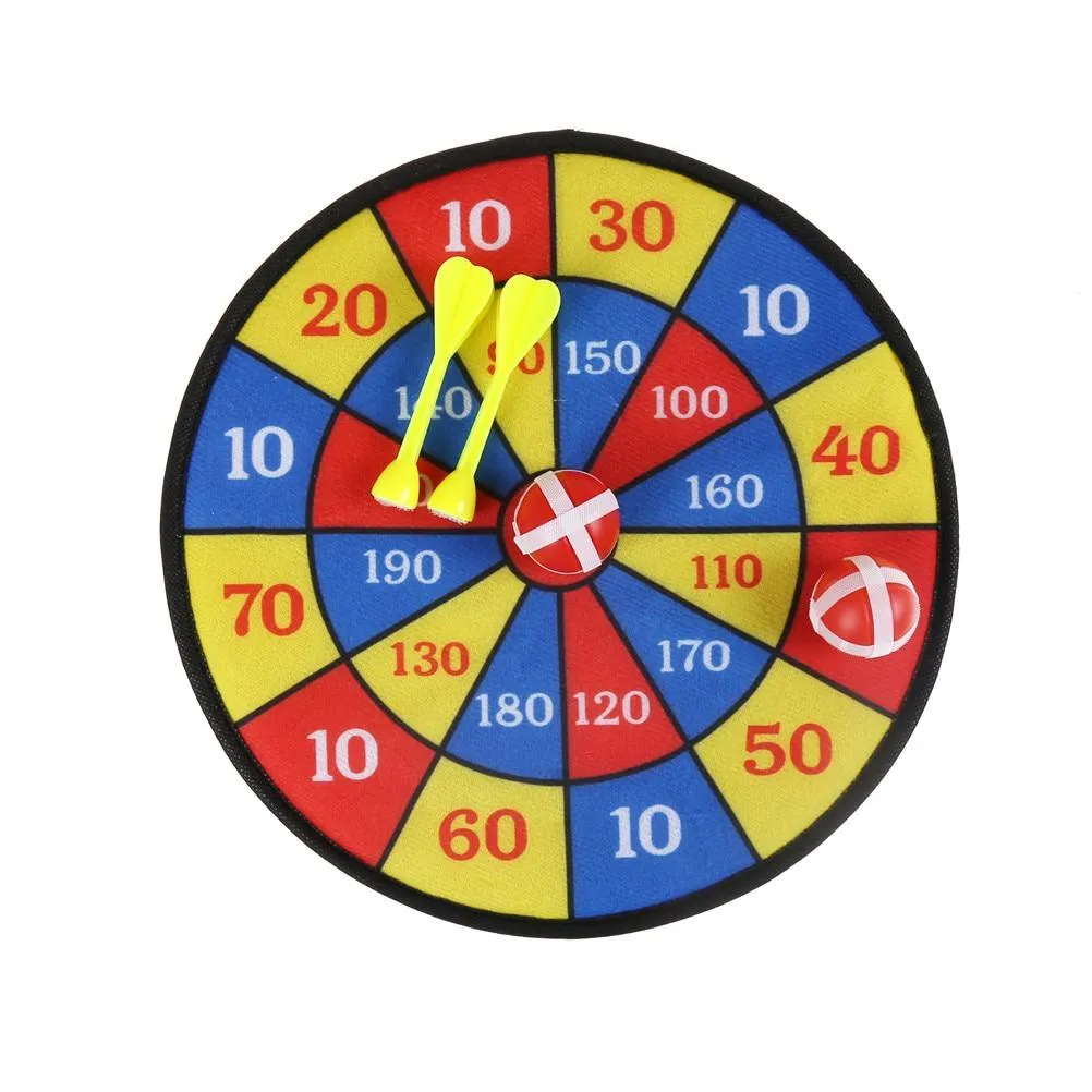 Kids Dart Board Set with Sticky Balls