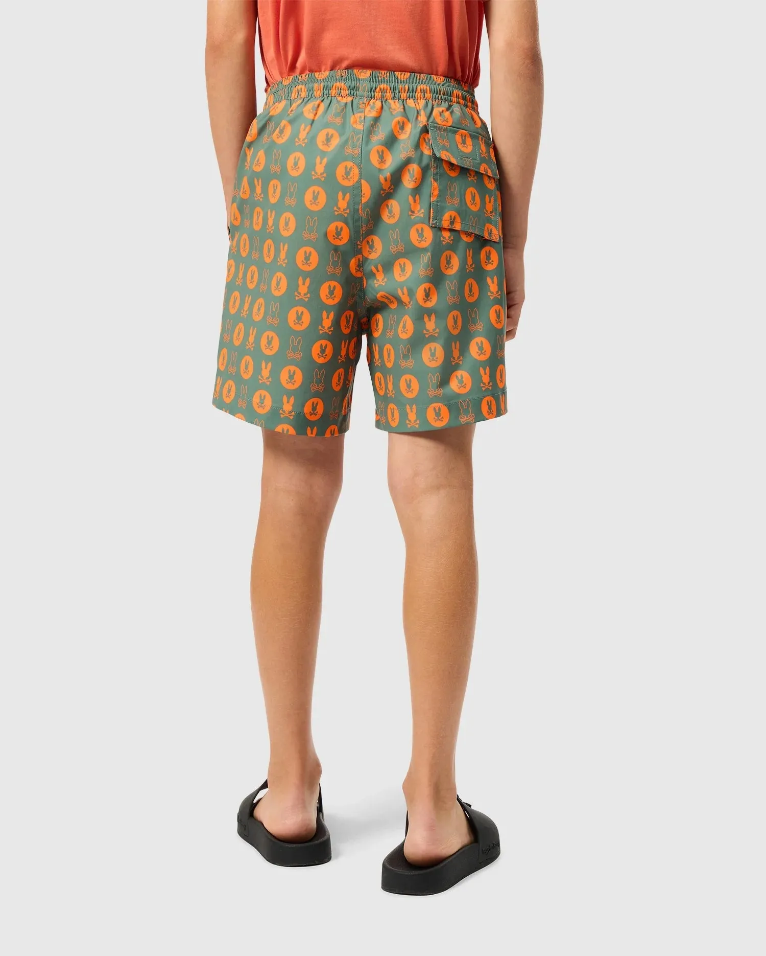 KIDS ARNOLD PRINT SWIM TRUNK - B0W820D200