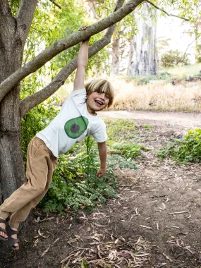 Children's T-Shirt Featuring Avocado Design