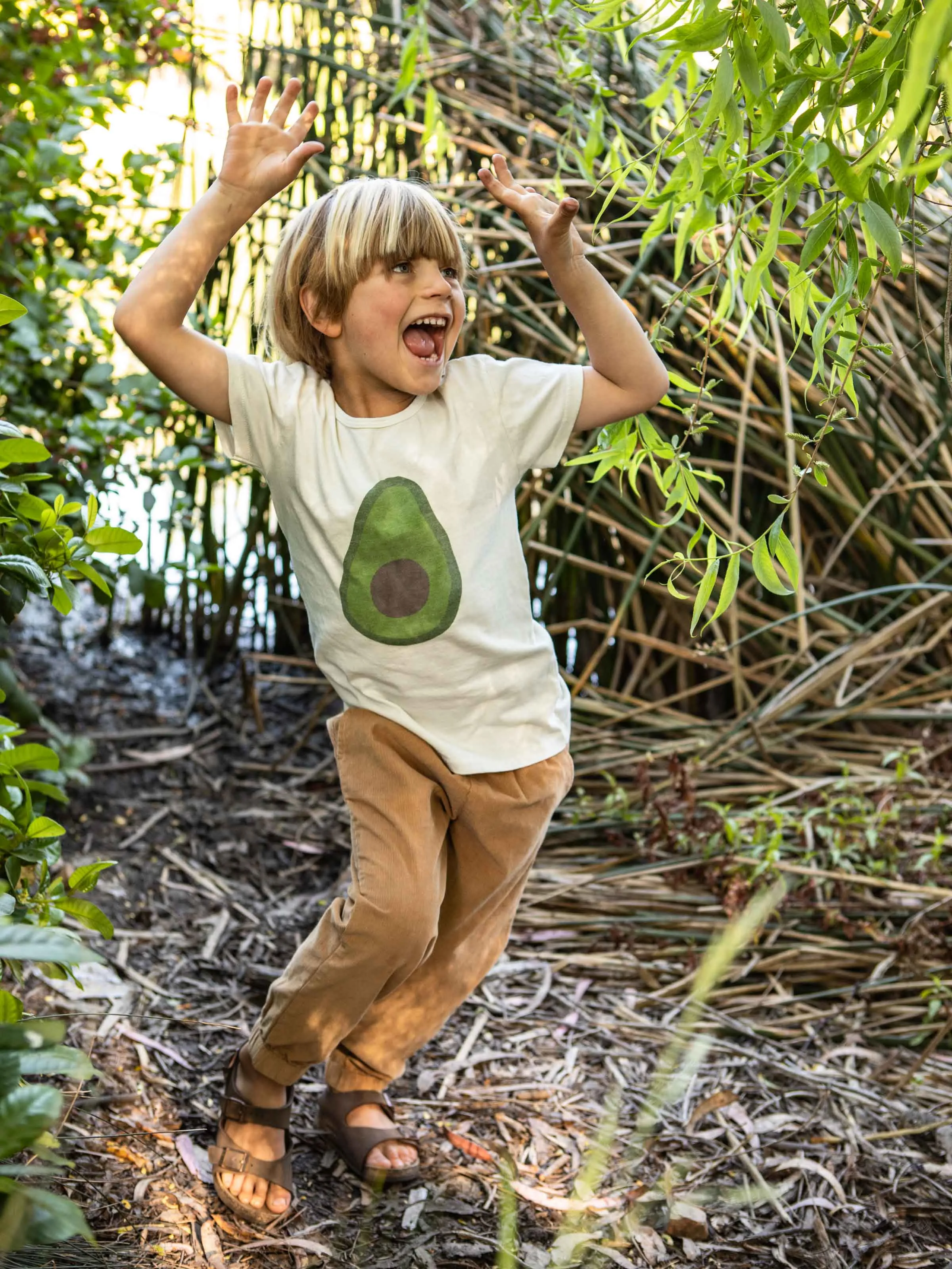 Children's T-Shirt Featuring Avocado Design