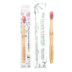 Kids Bamboo Toothbrush Singles