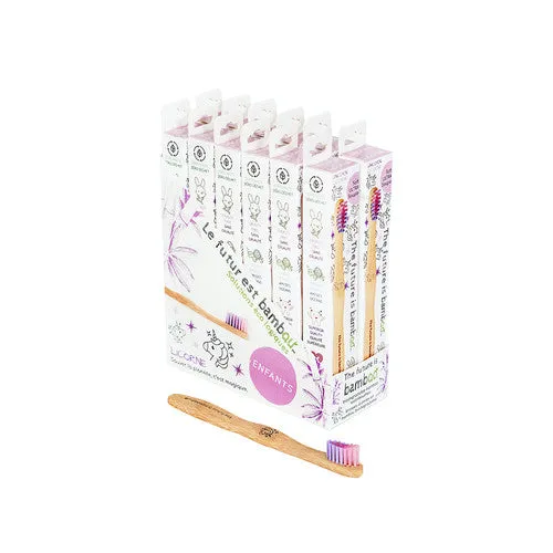 Kids Bamboo Toothbrush Singles