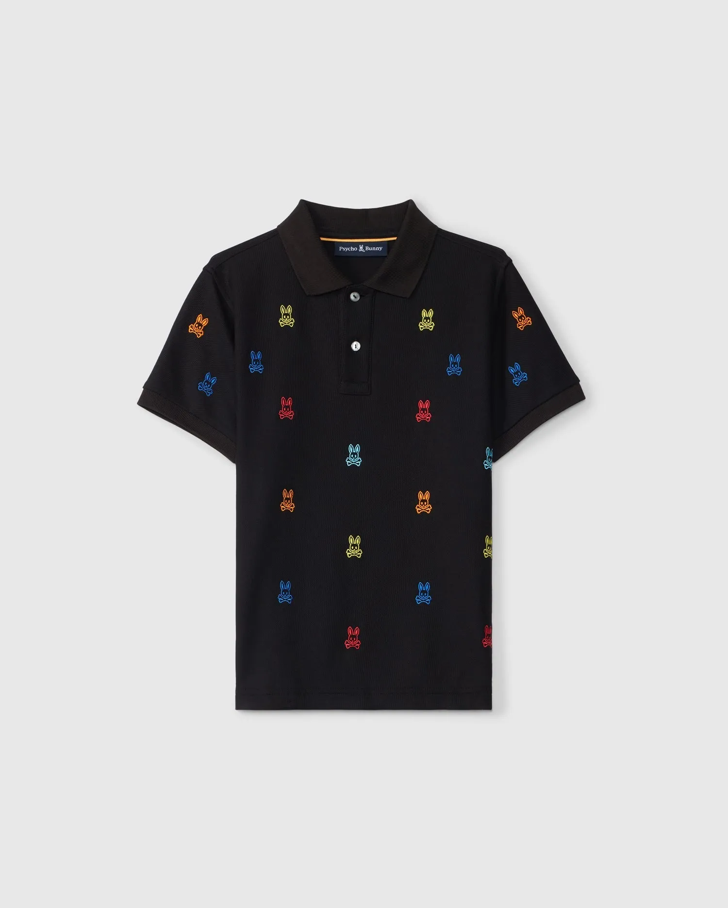 KIDS BONHAM ALL OVER BUNNY PIQUE POLO - B0K501C200