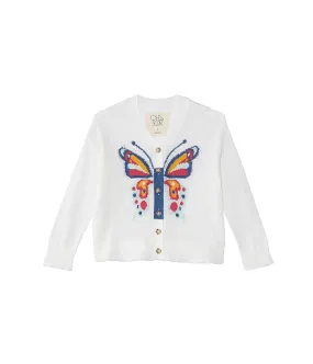 Kids Butterfly Cardigan by Chaser