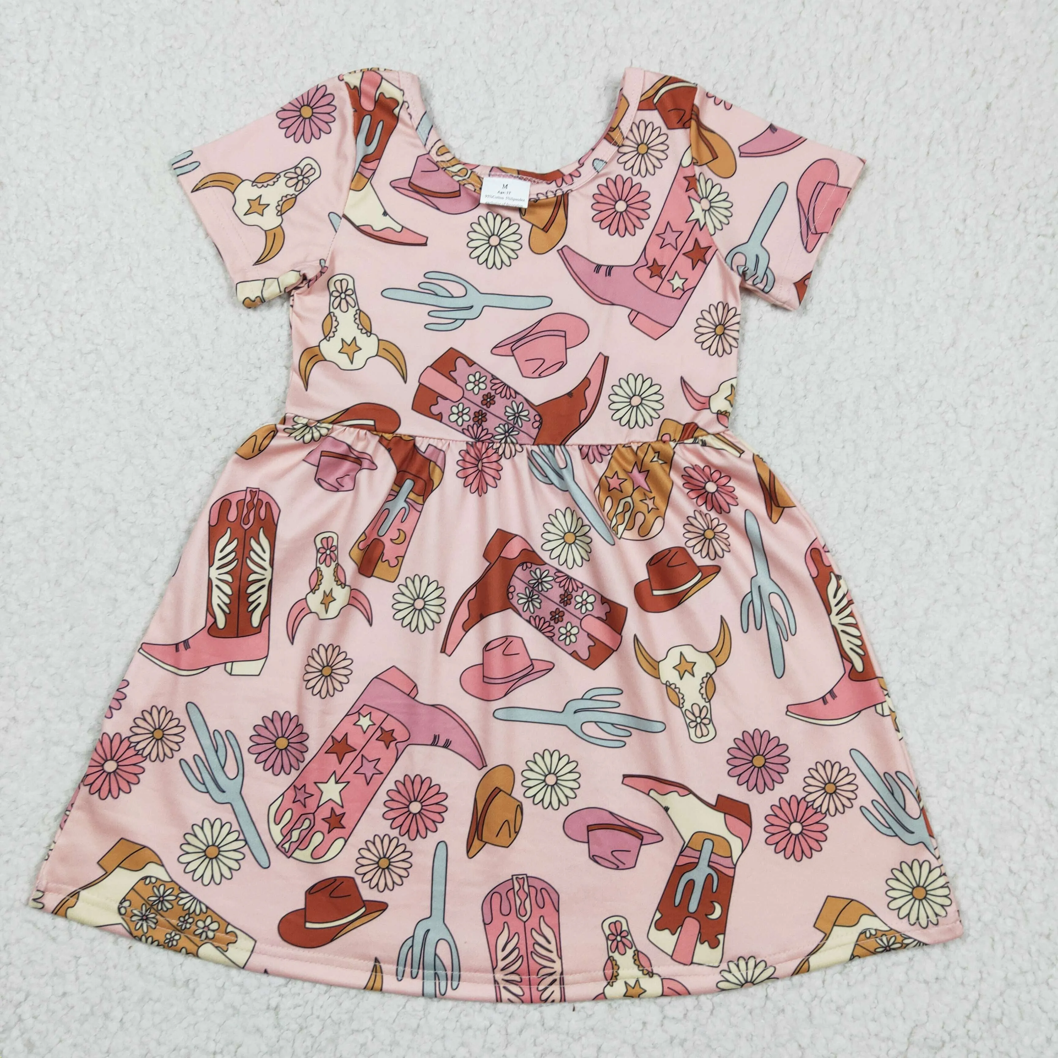 KIDS Cactus Cowgirl Dress