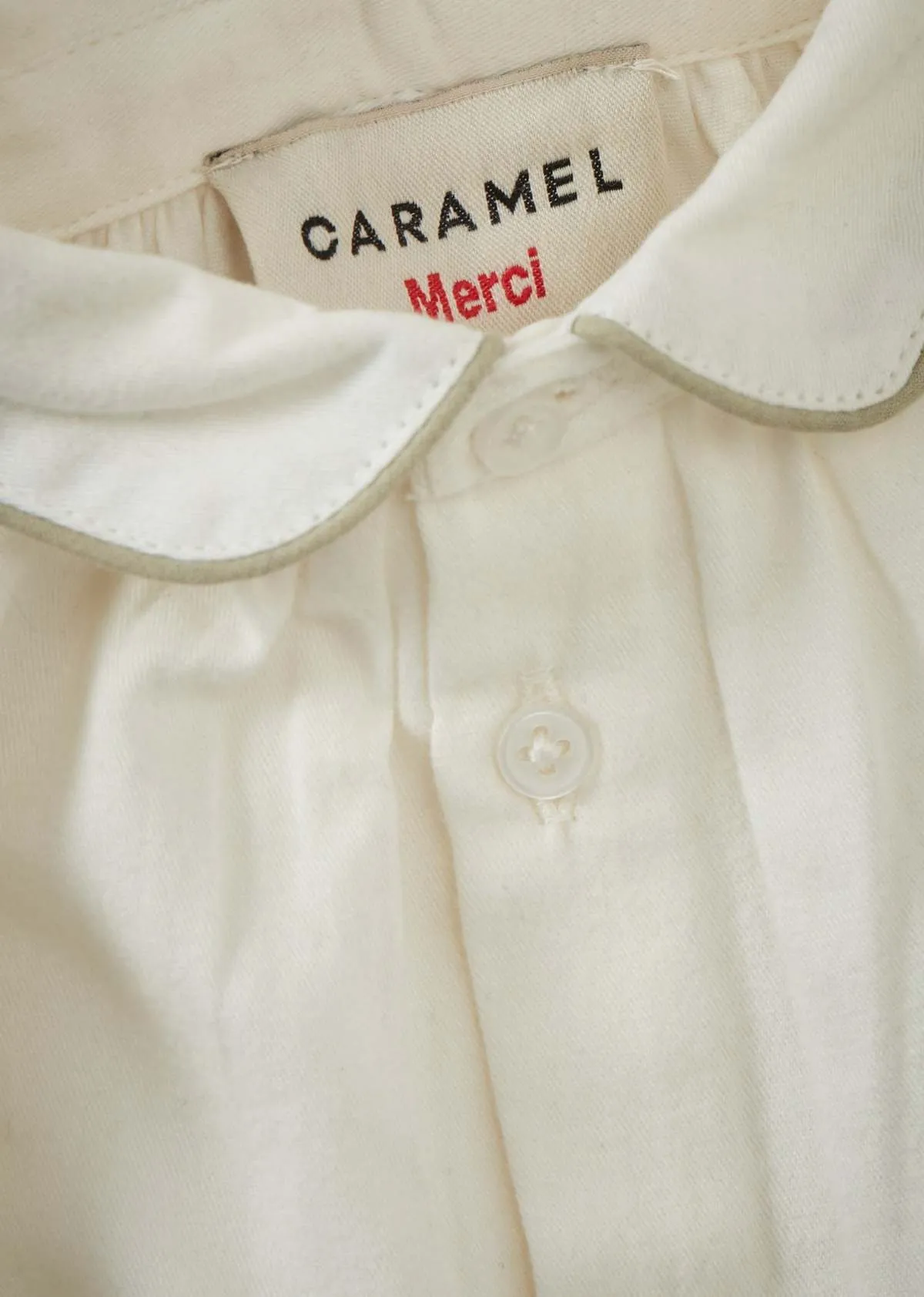 Kids Caramel Children's Pajamas - White