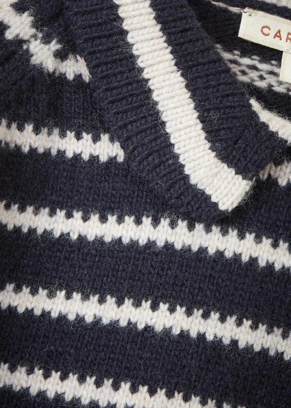 Children's Navy Caramel Jumper